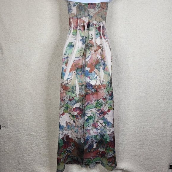 Lapis Anthropologie Convertible Strapless Tube Off shoulder Dress One Size - Picture 8 of 12